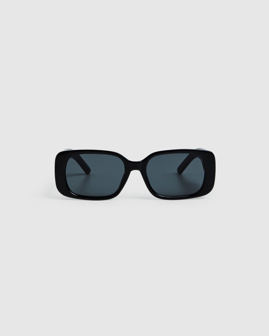 Online PETA AND JAIN Nova Sunglasses Black/Smoke Mono Lens