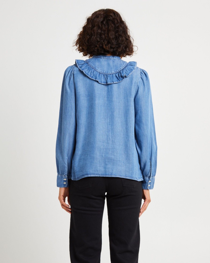 Best LEVIS Carinna Long Sleeve Blouse