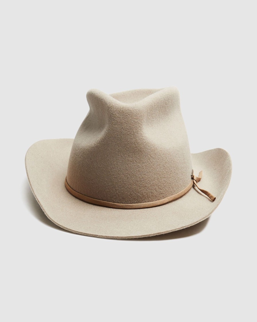 Online BRIXTON Duke Cowboy Hat Timber Wolf