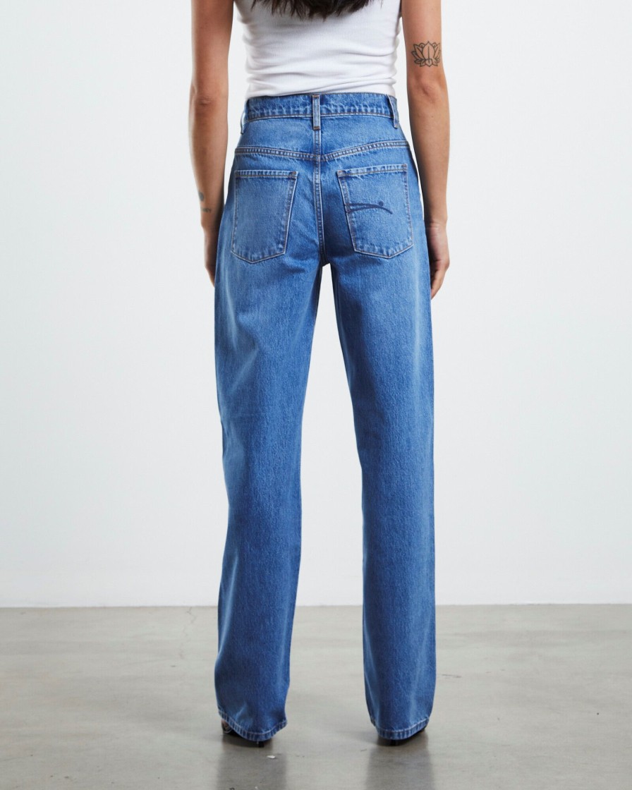 New NOBODY DENIM Lou Jeans Forever Blue