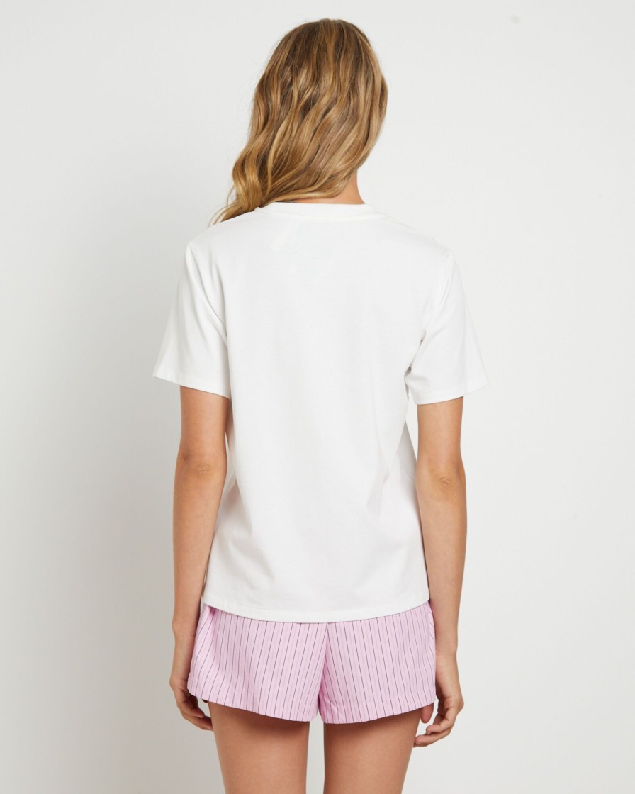 Best FLEUR BY BLANCA STUDIO Fleur Short Sleeve T-Shirt In White