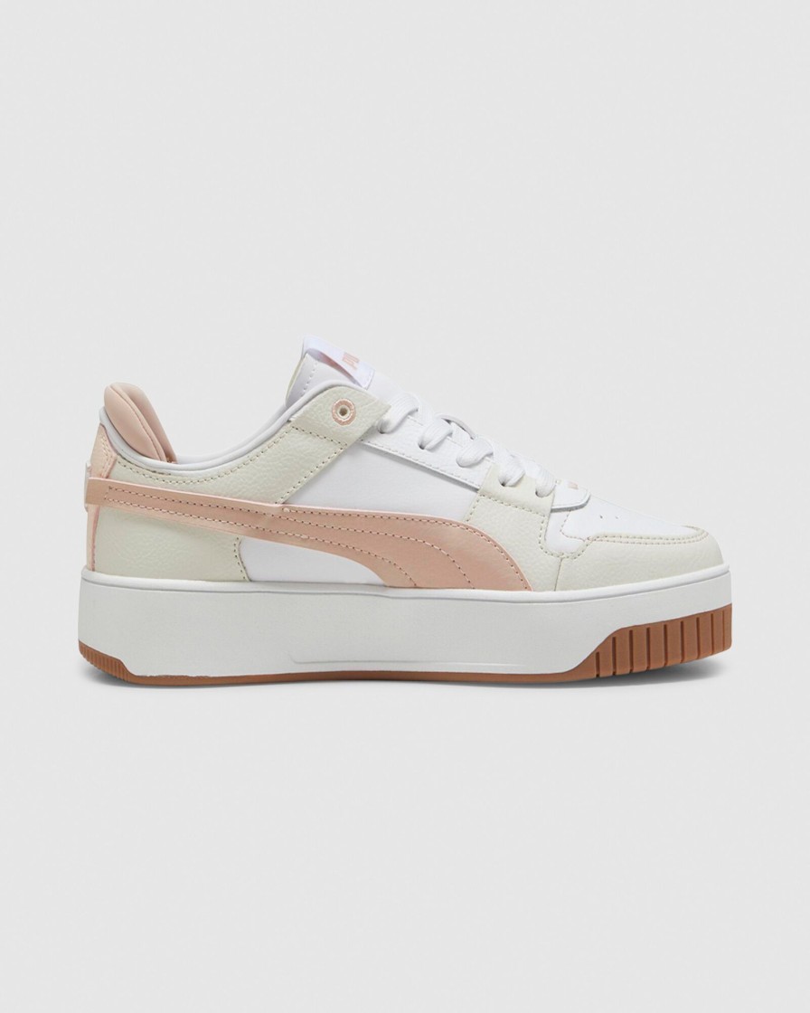 Best PUMA Carina Street Vtg Sneakers In White/Rose Quartz