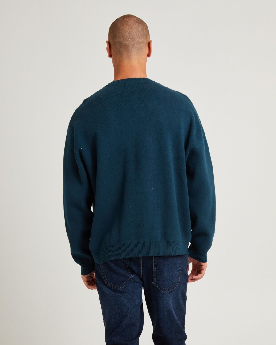 New INSIGHT Wired Intarsia Knit Jumper