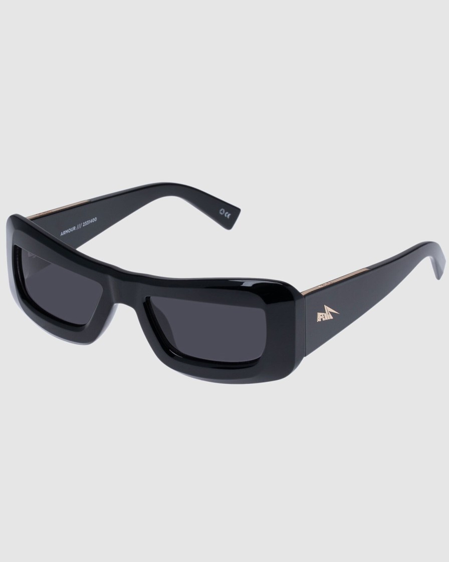 Hot LE SPECS Afends X Le Specs Armour Sunglasses Black