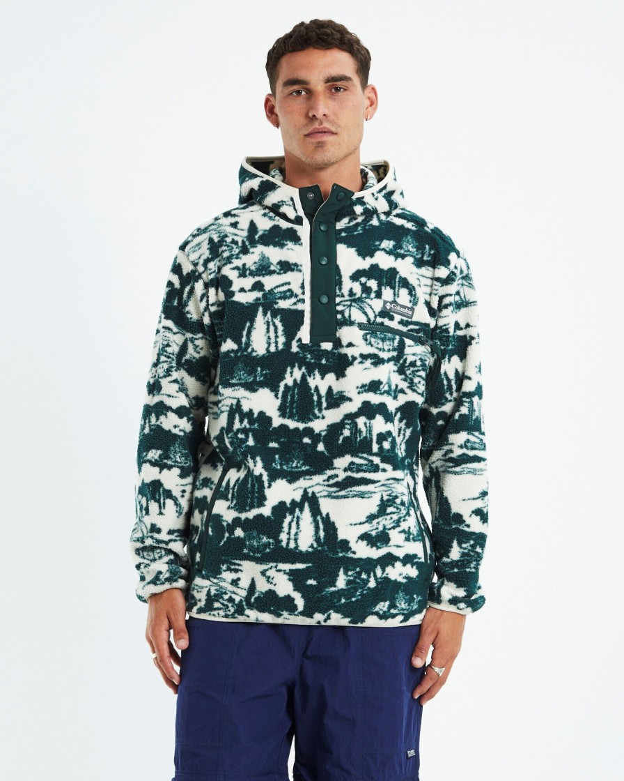 New COLUMBIA Helvetia Hoodie Spruce