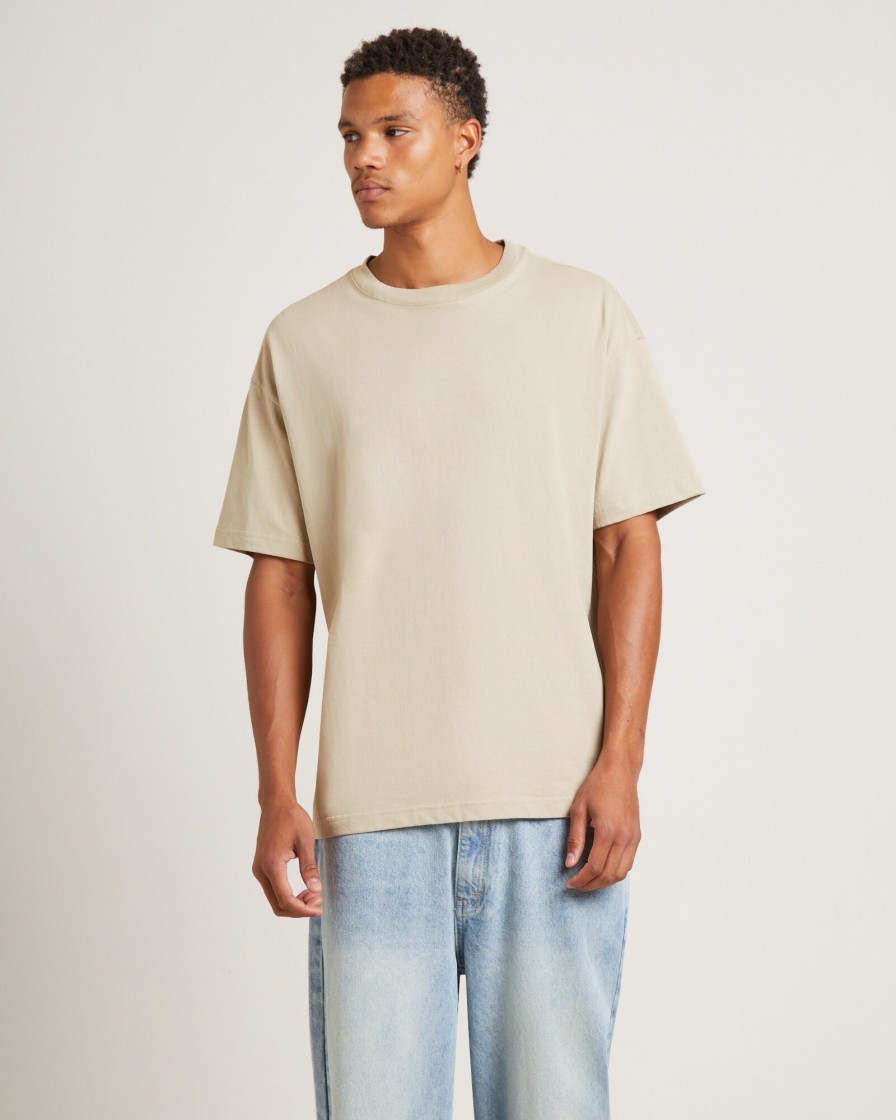 Hot GENERAL PANTS CO. BASICS O.G. Skate Short Sleeve T-Shirt In Pebble