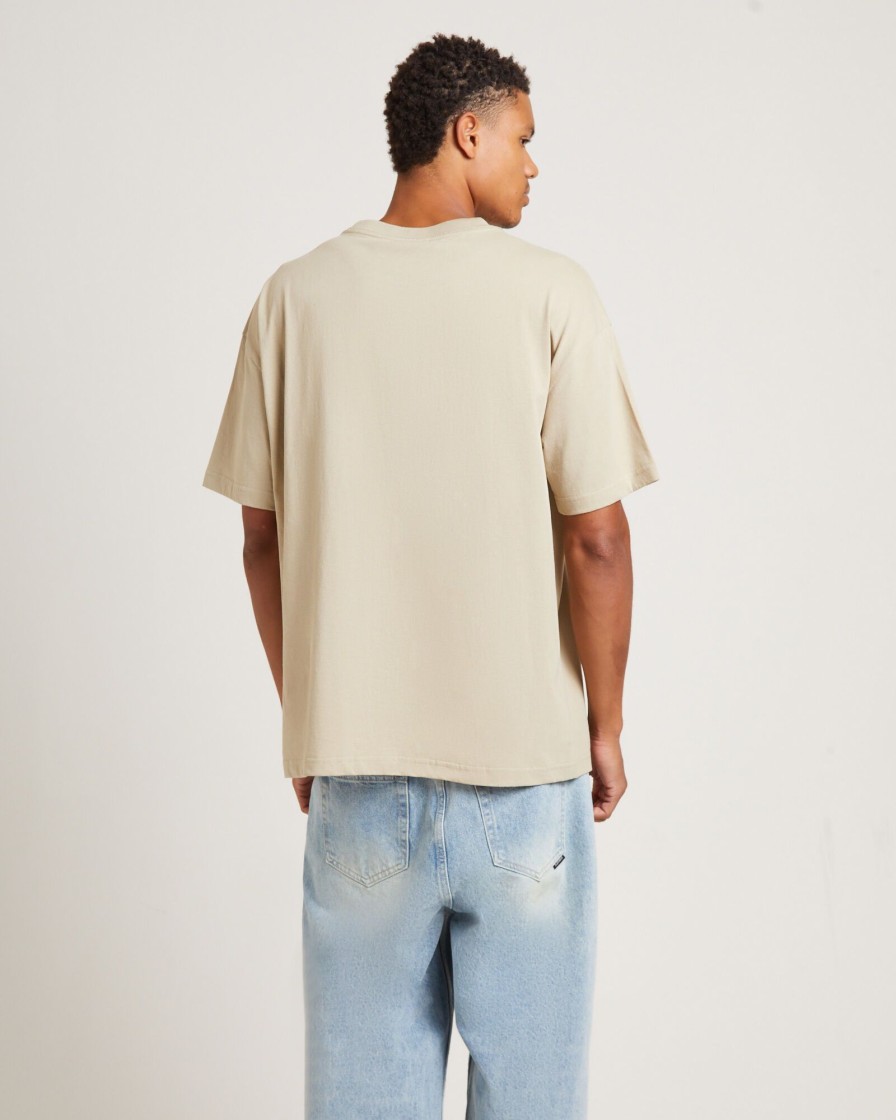 Hot GENERAL PANTS CO. BASICS O.G. Skate Short Sleeve T-Shirt In Pebble