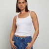 Clearance GENERAL PANTS CO. BASICS Tank Top In White