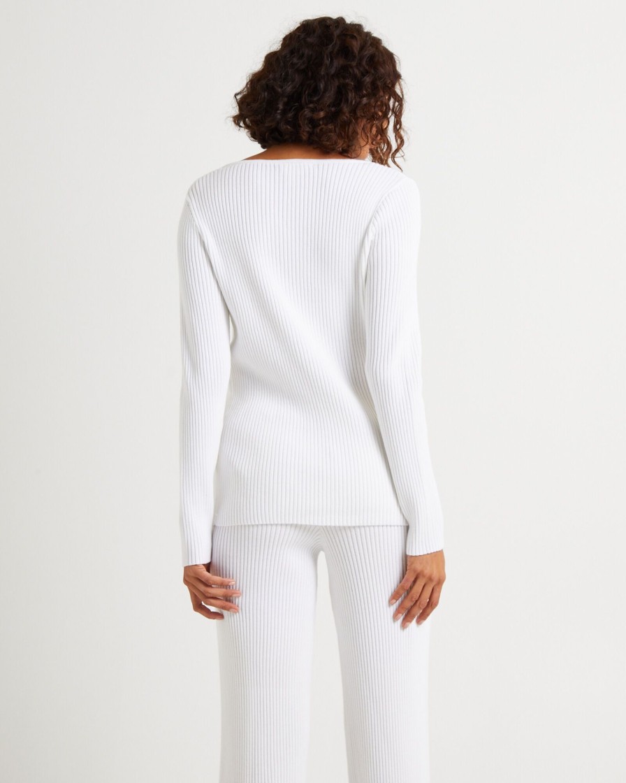 Best SUBTITLED Kiah Long Sleeve Knit Top