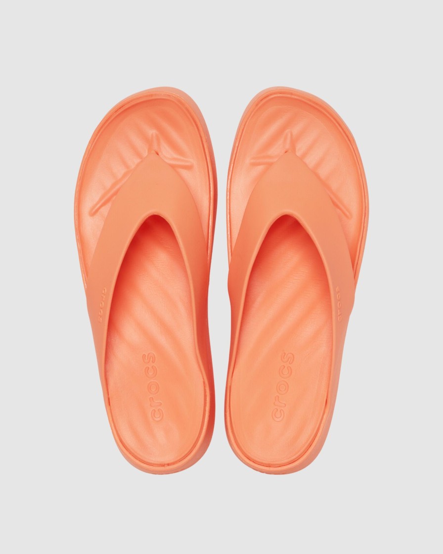 Online CROCS Getaway Platform Flip Flops In Sunkissed